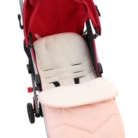 Sac de couchage super doux pour nouveau-né 0-18m, fermeture à glissière portable, fournisseur de couvre-pieds de landau pour bébé 0-18m