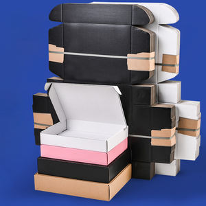 กล่องกระดาษคราฟท์สินค้ามาใหม่กล่องใส่สติกเกอร์ติดโลโก้ตามสั่ง - Product Image 5