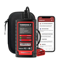 THINKCAR Thinkdiag 2, Compatible con Todos los Sistemas, CAN FD, Software Completo para Automóviles, 1 Año de Actualización Gratuita, Herramienta de Diagnóstico Automotriz, Escáner OBD-II