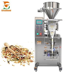 Machine d'emballage de remplissage latéral pour sachets de film plastique, tasses doseuses, café en grains, aliments, bonbons, noix, thé, riz - Vente en gros usine - Product Image 1