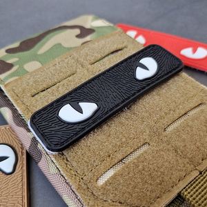 Étiquettes lavables à coudre personnalisées, en relief 2D, colorées, petites, mini, en PVC, en caoutchouc, avec perles magnétiques, pour sacs - Product Image 2