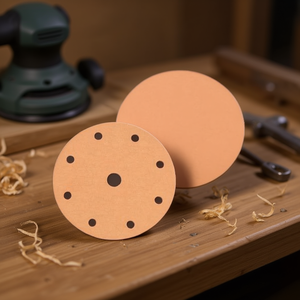Ttake Fiber Sanding Discs 180 Grit 6+1 Holes Velcro Backing For Sanding Tools - Product Image 3