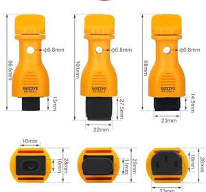 Serrure de porte électrique étanche série BD-D82-Bouchons en caoutchouc personnalisés en plastique d'ingénierie PC Verrouillage sécurisé à usage industriel - Product Image 6