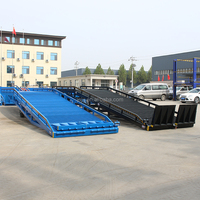 Mobile flottante hydraulique rampe de quai de chargement voiture pente rampe de conteneur pour chariot élévateur