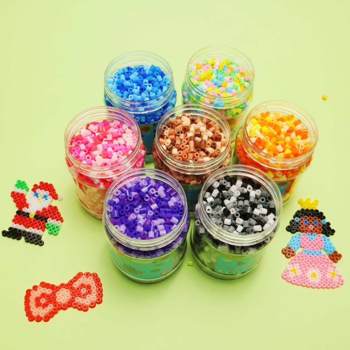 Plastic Beads Perler Beads In Oven Hama Beads Melting Plastic