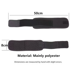 מפעל הסיטונאי אישי קרפלית כף היד עוטפת פוליאסטר ספורט יד אירוע יד פרק כף יד רצועות הרמה לגברים נשים - Product Image 2