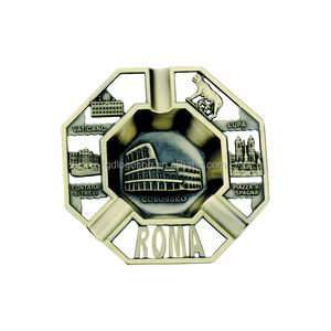 Grosir kustom ukiran logam cerutu asbak Parthenon Athena Karyatides Yunani Souvenir - Product Image 3