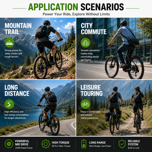 Kit de conversion <span class=keywords><strong>moteur</strong></span> central <span class=keywords><strong>1000W</strong></span> (1000 Watt) pour vélo électrique, VTT, <span class=keywords><strong>moteur</strong></span> BLDC sans balais à haut régime (Listrik) - Product Image 3