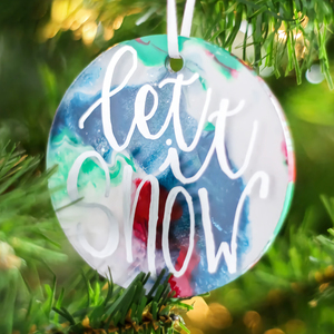 Commercio all'ingrosso della fabbrica in bianco acrilico albero di <span class=keywords><strong>natale</strong></span> ornamenti fai da te appesi decorazioni <span class=keywords><strong>per</strong></span> la festa artigianale regalo - Product Image 6