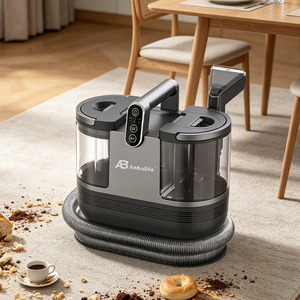 Anbolife Nouveau <span class=keywords><strong>Nettoyeur</strong></span> Portable pour Tapis et Tissus d'Ameublement 1700W 100 ° <span class=keywords><strong>Nettoyeur</strong></span> <span class=keywords><strong>vapeur</strong></span> C, aspirateur étanche IPX4, <span class=keywords><strong>nettoyeur</strong></span> de textiles - Product Image 3