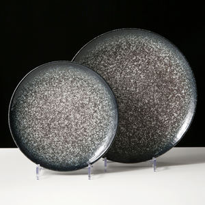 Service de table en grès Durable, assiette Antique, assiettes en céramique pour les Restaurants - Product Image 1