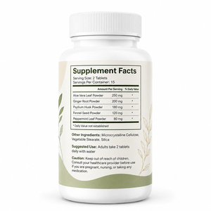 Comprimés de nettoyage du côlon intestinal de haute qualité, 15 jours, probiotiques, aloe vera, séné, détox, biologique, sans gluten, soutient la digestion des adultes - Product Image 6