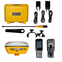 Récepteur GNSS RTK South G4 : Instrument de levé de précision à constellation complète, ensembles base et mobile GPS RTK