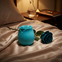 Vibrateur rose pour femmes, 10 vitesses, stimulateur clitoridien vibrant et suceur, étanche IPX7, en silicone, jouet sexuel rose.
