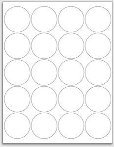 <span class=keywords><strong>Adesivo</strong></span> <span class=keywords><strong>Adesivo</strong></span> a Cerchio Chiuso 2.5 "Tondo <span class=keywords><strong>Adesivo</strong></span> <span class=keywords><strong>Adesivo</strong></span> <span class=keywords><strong>Bianco</strong></span> Matto Impermeabile per Stampante a Getto D'inchiostro/Laser - Product Image 6