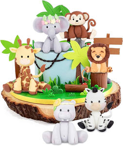 Moldes <span class=keywords><strong>de</strong></span> Silicona para Galletas <span class=keywords><strong>de</strong></span> <span class=keywords><strong>Fondant</strong></span> <span class=keywords><strong>de</strong></span> Animales <span class=keywords><strong>DE</strong></span> LA Selva 3D para Decoración <span class=keywords><strong>de</strong></span> Pasteles <span class=keywords><strong>de</strong></span> Azúcar, <span class=keywords><strong>Fondant</strong></span> Cupcake Topper, Fundición <span class=keywords><strong>de</strong></span> Resina Epoxi - Product Image 2