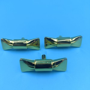 Manijas Modernas para Puertas de Gabinete con Diseño de Mariposa, en Latón Dorado, de un Solo Orificio, Accesorio de Ferretería Duradero - Product Image 1