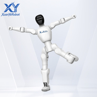 Robot Android, autonomie de 1 à 2 heures, marche et danse intelligents motorisés, puissance de 1 kW, 220 V, garantie d'un an, divertissement à domicile