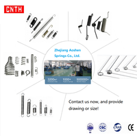 Only Custom Springs Aoshen Special-Shaped Stainless Steel Springs & Retaining Rings-Spiral Tension Torsion Extension Types