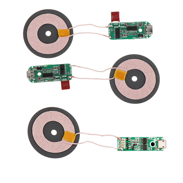 Standards DIY Accessories for 5W 10W 15W Type-C Fast Charging Wireless Charger with 5W 10W 15W Transmitter Electronic Components