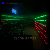 Équipement de jeu de tir au laser LED actif, jeu de tir au laser pour escape room, labyrinthe laser mobile d'intérieur