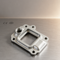 Accouplement d'arbre en alliage d'aluminium sans jeu, usinage CNC personnalisé, pièces de transmission pour équipement industriel