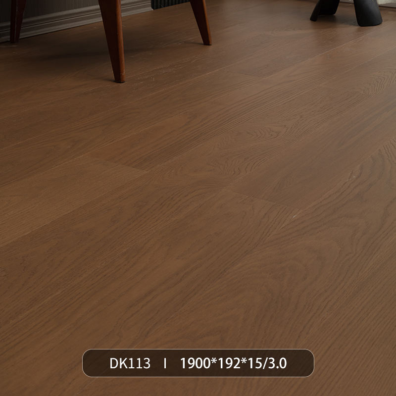 DK113 oak surface 3mm deep coffee pure three layers