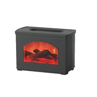 Diffuseur d'arômes à flamme simulée pour cheminée, humidificateur USB, pulvérisateur d'huiles essentielles, capacité 0,5-1L, avec minuterie
