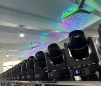 Projecteur à faisceau mobile étanche 380W DMX512 pour événements