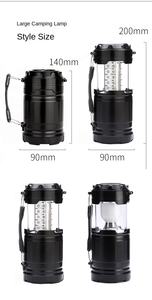 High Quality Collapsible LED Camping Lantern Hanging Portable Telescopic Led Camping <b>Light</b> Outdoor Super Bright <b>Light</b> - Product Image 5