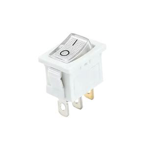 สวิตช์รูปทรงเรือ KCD1 ปุ่มกดไนลอนขนาด 15*21 มม. 250V ปุ่มเปิด-ปิดแบบติดตั้งบนแผง 2 ขา 4 ขา ไฟ LED สีแดง 6A - Product Image 1