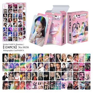 การ์ดโฮโลแกรม BL-DEADLINE 124 ชิ้น มินิอัลบั้มการ์ดรูปภาพ LISA JENNIE <span class=keywords><strong>JISOO</strong></span> การ์ดสินค้าของเหล่าเซเลบริตี้ - Product Image 2