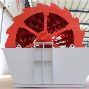 Sandwaschmaschine Eimer-Sandwaschmaschine mit Sieb-Anlage Silikasand-Waschmaschine Preis
