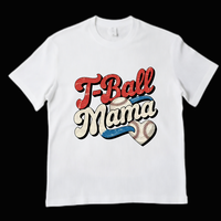 Transferts thermiques DTF personnalisés pour T-shirts et vêtements, motifs Joyeuse Fête des Mères, pour la personnalisation de T-shirts de baseball