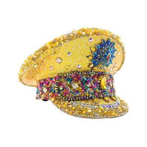 <span class=keywords><strong>Sombrero</strong></span> de Capitán Steampunk con Pedrería y Logotipo Personalizado, MOQ Bajo, Ideal para Cenas de Gala y Fiestas Nupciales - Product Image 5