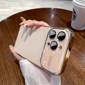 Nuovo satinato di lusso custodia per PC con obiettivo della <span class=keywords><strong>fotocamera</strong></span> grande vista copertura del telefono antigraffio per <span class=keywords><strong>iPhone</strong></span> 17 16 15 14 13 <span class=keywords><strong>12</strong></span> <span class=keywords><strong>Pro</strong></span> <span class=keywords><strong>Max</strong></span> - Product Image 4