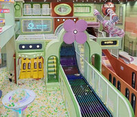 Ensemble d'équipements de jeux souples en gros pour aire de jeux intérieure commerciale avec piscine à balles pour maison de jeux pour enfants