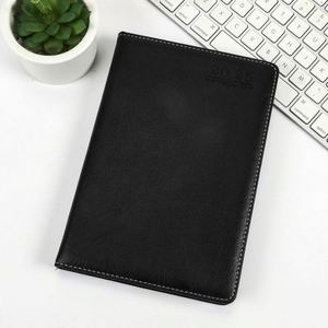 Agenda 2025 Personalizable con Impresión, Formato A5, Planificador Diario de 365 Días, Tapa de Cuero, 80 Hojas, Inglés y Español, Ideal para Regalo - Product Image 3