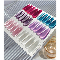 AMO-Vernis à ongles gel pour les yeux de chat, 6 couleurs néon, boîte personnalisée gratuite