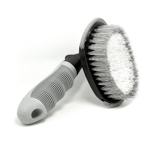 Cepillo para llantas de coche, cepillo para neumáticos, juego de cepillos para limpieza y lavado de ruedas con cerdas suaves para llantas de acero. - Product Image 1