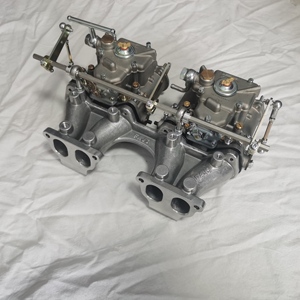 ชุดแปลงคาร์บูเรเตอร์ FAJS NO CZ2-26-40/45-6 สำหรับ <span class=keywords><strong>Datsun</strong></span> A14 A15 Oval Port - ชุดแปลงคาร์บูเรเตอร์ FAJS Twin 40 DCOE ของแท้ - Product Image 6