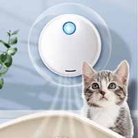 Désodorisant pour litière de chat, éliminateur d'odeurs automatique pour animaux de compagnie, sans poussière, pour salle de bain, armoire, cuisine, boîte à chaussures