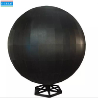 Écran de boule sphérique led haute performance de différentes formes pour salle d'exposition, P4 P5 P6