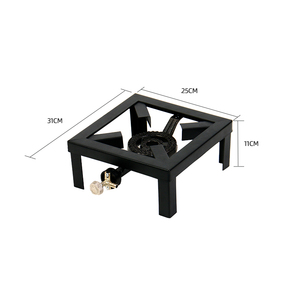 Fornello a Gas Portatile a Singolo Bruciatore Elettronico per Campeggio, Fornello a Propano in Ghisa Resistente per Uso Domestico e Alberghiero - Product Image 6