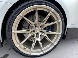 عجلات سيارات الركاب المصنوعة من البيليت، جنوط مطروقة 5x114.3، جنوط سيارات تجارية، جنوط فورجياتو، عجلات سيارات رائجة لـ BBS - Product Image 3