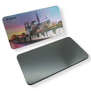 Aimants en caoutchouc souple avec logo personnalisé, souvenirs touristiques, pour réfrigérateur - Product Image 2