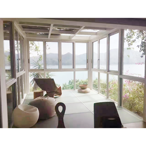 ห้องอะลูมิเนียมกันความร้อนแบบโค้งสไตล์ทันสมัยสำหรับกันแดดภายนอกสวนฤดูหนาวดีไซน์ทันสมัย - Product Image 4