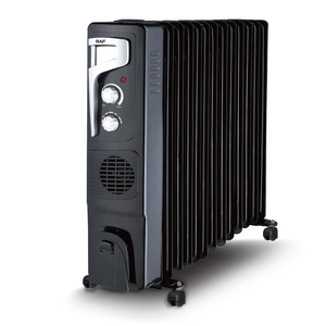 Calefactor de Radiador de Aceite RAF de 2900W con Calefacción Asistida por Ventilador, Cinco Ajustes de Velocidad y Diseño Portátil - Product Image 1