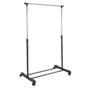 Appendiabiti in Metallo Regolabile Multimisura, Scaffale Porta Abiti Multifunzionale da Terra per Soggiorno - Product Image 4