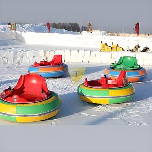 Voitures tamponneuses UFO à bas <span class=keywords><strong>prix</strong></span> pour enfants, voitures tamponneuses rondes à batterie gonflables, piste de voitures tamponneuses - Product Image 4